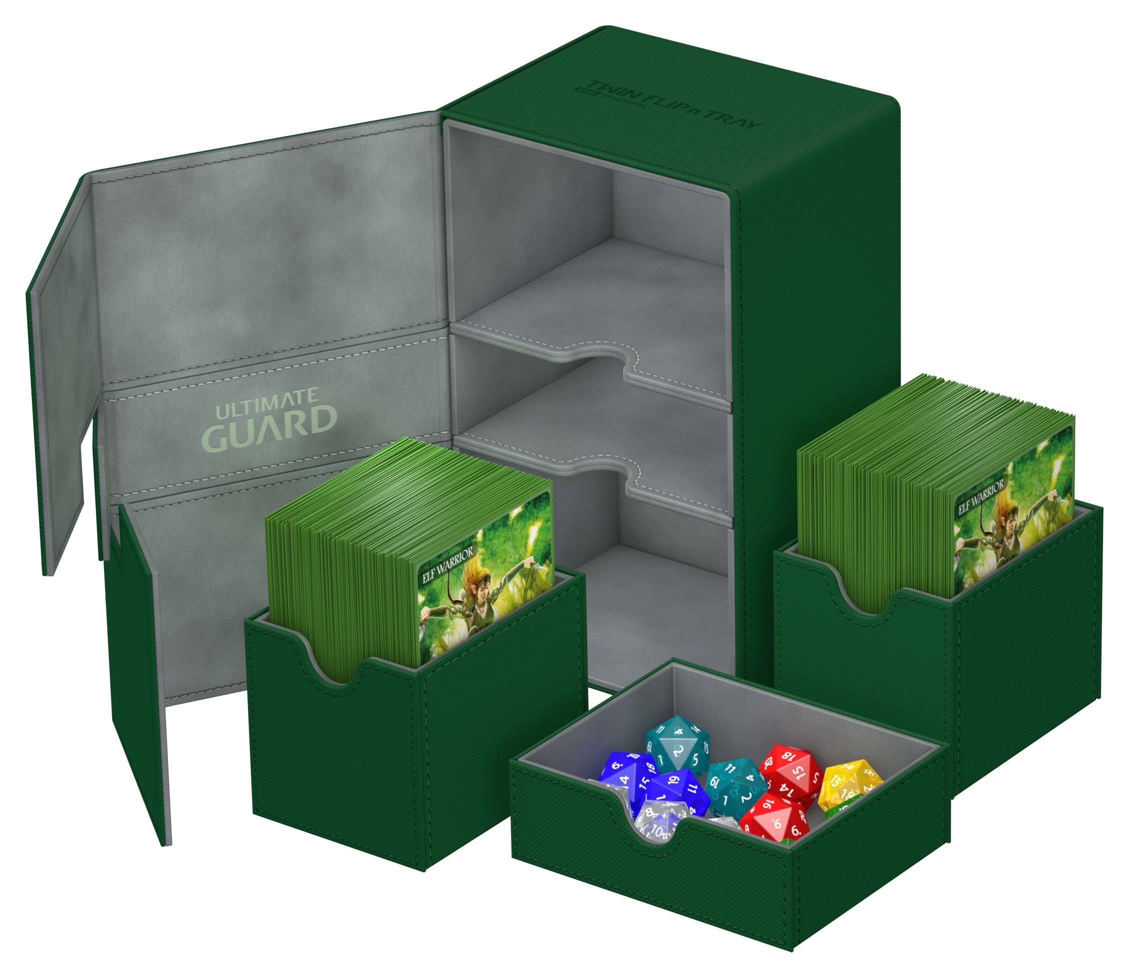 Flip´n´Tray Deckbox 160+ XenoSkin Ultimate Guard grün