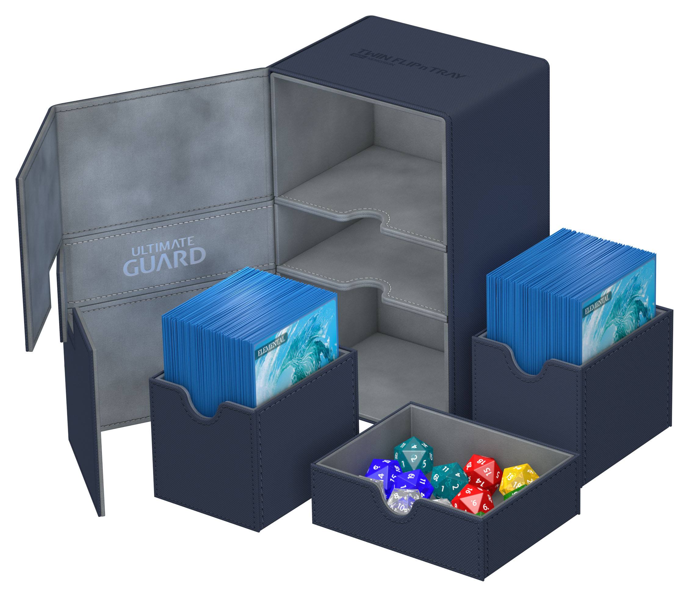 Flip´n´Tray Deckbox 160+ XenoSkin Ultimate Guard blau